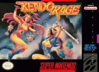 Kendo Rage Super Nintendo US box art